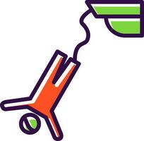 Bungee jumping Vector Icon Design