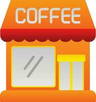 Coffee house Vector Icon Design