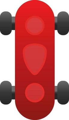 Longboard Vector Icon Design