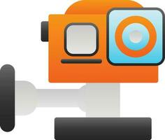 Action camera Vector Icon Design