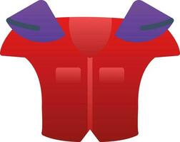 Shoulder pads Vector Icon Design