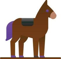 diseño de icono de vector de caballo