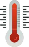 Thermometer Vector Icon Design