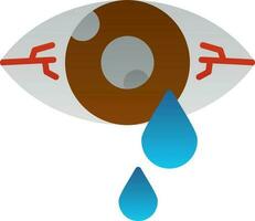 diseño de icono de vector de conjuntivitis