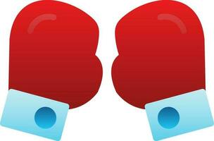 Boxing gloves Vector Icon Design