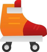 Roller skate Vector Icon Design