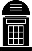 Phone booth Vector Icon Design