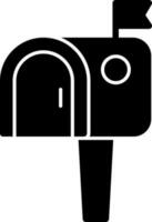 Mailbox Vector Icon Design