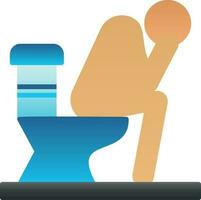 Diarrhea Vector Icon Design