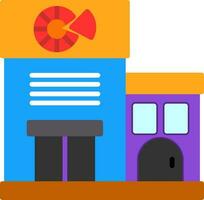 Pizza shop Vector Icon Design