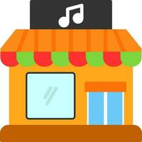 Music shop Vector Icon Design