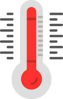 Thermometer Vector Icon Design