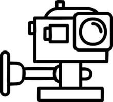 Action camera Vector Icon Design