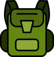 diseño de icono de vector de mochila