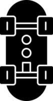 Skateboard Vector Icon Design