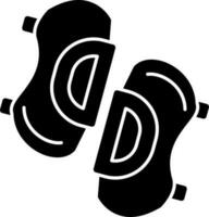 Knee pads Vector Icon Design