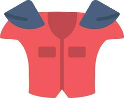 Shoulder pads Vector Icon Design