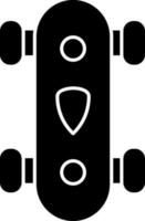 Longboard Vector Icon Design