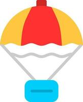 Parachute Vector Icon Design