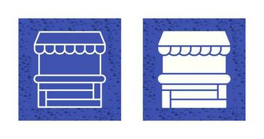 Food Stand Vector Icon