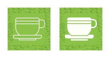 icono de vector de taza de té