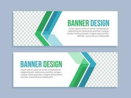 Business banner design template vector
