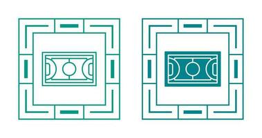Football Field Vector Icon