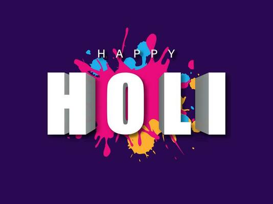 Festival of Colors, Happy Holi Concept.