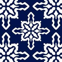 geometric cool abstract floral pattern vector