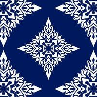 geometric cool abstract floral pattern vector