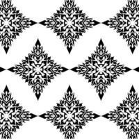 geometric cool abstract floral pattern vector