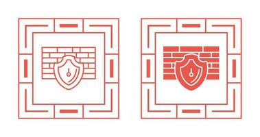 Firewall Vector Icon
