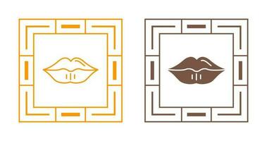 Lips Vector Icon