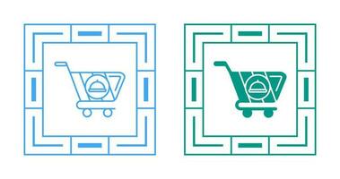 Food Cart Vector Icon