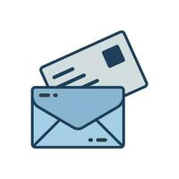 envelope icon design vector template