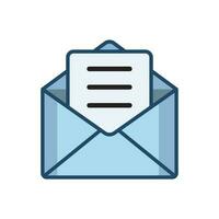 envelope icon design vector template