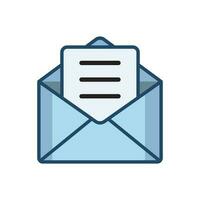 envelope icon design vector template