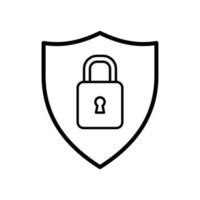 Padlock icon vector design templates