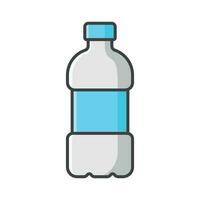 agua botella icono vector diseño modelo sencillo y moderno