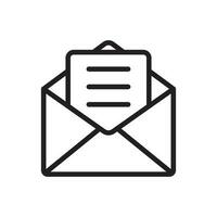 envelope icon design vector template