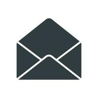 envelope icon design vector template