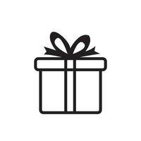 gift box icon design vector