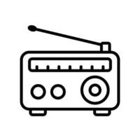 radio icon vector design template simple and modern