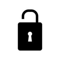 Padlock icon vector design templates