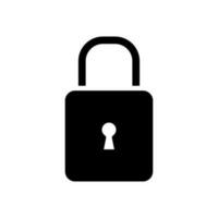 Padlock icon vector design templates