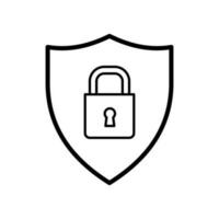 Padlock icon vector design templates