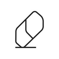 eraser icon design vector template