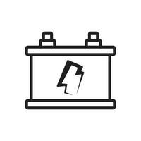 battery icon design vector template