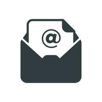 envelope icon design vector template