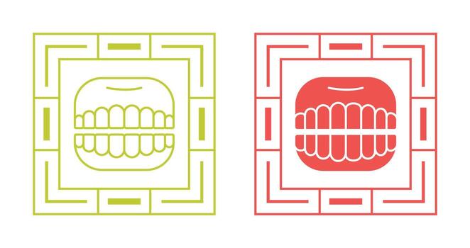 Denture Vector Icon